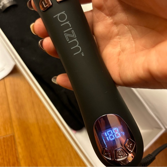 Prizm Professional 25MM Rotating Curling Iron, Nano Titanium Curling Wand, Autom - Picture 6 of 13